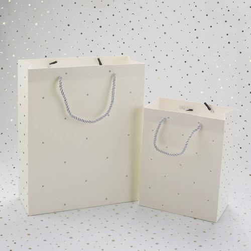 Handmade fancy types portable cheap paper bags for students gift packaging with custom design logo