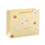 New Design Custom Logo Rectangular Lovely Cute Paper Gift Bags Packaging With Handles