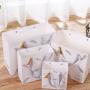 Wholesale Manufacture Custom Logo Printed Reusable Portable Paper Gift Packaging Bag