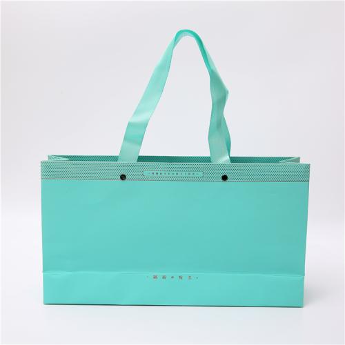 Custom Luxury Large Gift Packing Paper Garment Bags Shopping Paper Bag with Print Logo