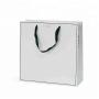 Low Price Good Quality High-capacity Handmade White Paper Shopping Gift Packaging Bag With Custom Logo