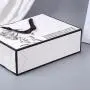 Personalisierte Markenbedruckte Logo Luxus Boutique Einkaufspapiertüten Geschenktüten