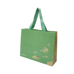 Factory Wholesale Custom Logo Paper Bag Garment Storage Shopping Carrying Bag