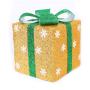 Custom Christmas Paper Box Cardboard Easy Shipping Packaging Gift Box With Colorful Ribbon Ties