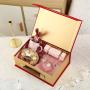 Luxury Recycled Handmade Red Large Wedding Gift Boxes With Custom Logo