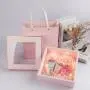 Boîte d'emballage cadeau romantique et luxueuse de vente en gros avec design personnalisé et logo. Boîte d'emballage cadeau romantique et luxueuse de vente en gros avec design personnalisé et logo.