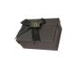 Customized High Quality Black Rigid Glossy Cardboard Gift Boxes With Ribbon Tie
