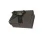 Customized High Quality Black Rigid Glossy Cardboard Gift Boxes With Ribbon Tie