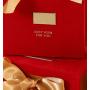 Luxury Recycled Handmade Red Large Wedding Gift Boxes With Custom Logo