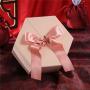 Wholesale Customized Luxury Pink Hexagonal Cardboard Packaging Elegant Gift Boxs