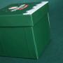 Wholesale customized logo hot sale creative cute Christmas cardboard gift packing box with handle