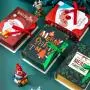 Wholesale New Design Book Shaped Color Printing Christmas Gift Packaging Box