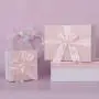 Customized High Quality Luxury Pink Romantic Glossy Cardboard Ribbon Gift Box Customized High Quality Luxury Pink Romantic Glossy Cardboard Ribbon Gift Box
