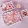 Customized High Quality Luxury Pink Romantic Glossy Cardboard Ribbon Gift Box Customized High Quality Luxury Pink Romantic Glossy Cardboard Ribbon Gift Box