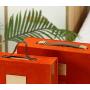 Luxury Recycled Handmade Red Large Wedding Gift Boxes With Custom Logo