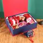 Rigid Cardboard Fancy Convenient Gift Packaging Box Hot-selling Large Size Red Packing Box Paper Gift Customized Paperboard