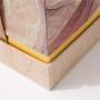 Manufacture Elegant Logo Printed Square Paper Gift Box Folding Rigid Paper Box