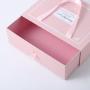 Hot Selling Luxury Fancy Pink Rigid Box Valentine Paper Gift Packaging Box Set With Custom Logo