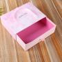 Hot Selling Luxury Romantic Portable Valentine Pink Drawer Gift Box For Girlfriend