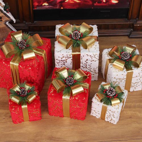 High Quality Customized Luxury Handmade Christmas Gift Box Packaging With Logo