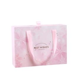 Hot Selling Luxury Romantic Portable Valentine Pink Drawer Gift Box For Girlfriend