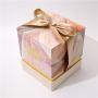 Manufacture Elegant Logo Printed Square Paper Gift Box Folding Rigid Paper Box