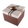 Multi Size Various Colors Bow Gift Packaging Boxes Custom Gift Box With Ribbon