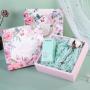 Wholesale Customized Cute Luxury Holiday Party Rigid Gift Box Packaging With Gift Bag