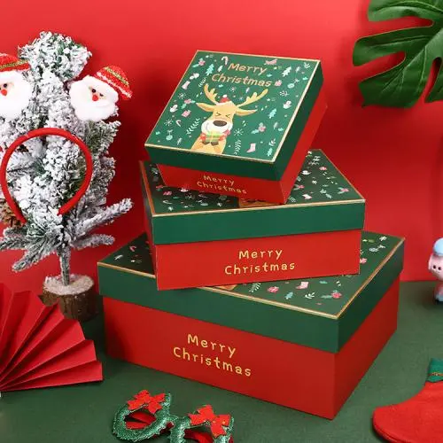 High Quality Reasonable Cardboard Hard Rigid Cover and Tray Christmas Gift Box for Packaging Customized Paperboard Detailed High Quality Reasonable Cardboard Hard Rigid Cover and Tray Christmas Gift Box for Packaging Customized Paperboard Detailed
