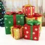 Custom Christmas Paper Box Cardboard Easy Shipping Packaging Gift Box With Colorful Ribbon Ties Custom Christmas Paper Box Cardboard Easy Shipping Packaging Gift Box With Colorful Ribbon Ties
