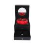 Customized High Quality Romantic Rigid Cardboard Box Textural Jewelry Gift Boxes With Mirror