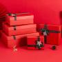 Luxury Romantic Red Bowknot Various Sizes Valentine Gift Box Packaging With Custom Design Logo