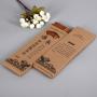 High Quality Low Price Custom Logo Wholesale Brown Handmade Recycled Kraft Packaging Box For Chopsticks