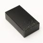 Custom Black Printed Cardboard Box With Logo For Cosmetic Boxes