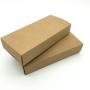 Universelles, kostengünstiges, individuelles Logo braunes, ohne Druck, braunes Kraftpappkarton Verpackung Lagerpapierbox
