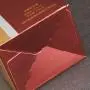 customize design high quality gold foil paper wine box packaging