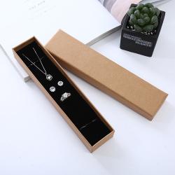 Wholesale High Quality Low Price Hot-selling Kraft Paper Jewelry Packaging Gift Box With Custom Logo