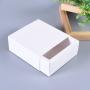Custom logo wholesale portable easy shipping  recycled  drawer box brown kraft paper packaging  box