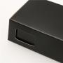 Creative Design Pull Out Drawer Style Black Cardboard Boxes Custom Luxury Paper Gift Box Packaging