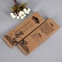 High Quality Low Price Custom Logo Wholesale Brown Handmade Recycled Kraft Packaging Box For Chopsticks