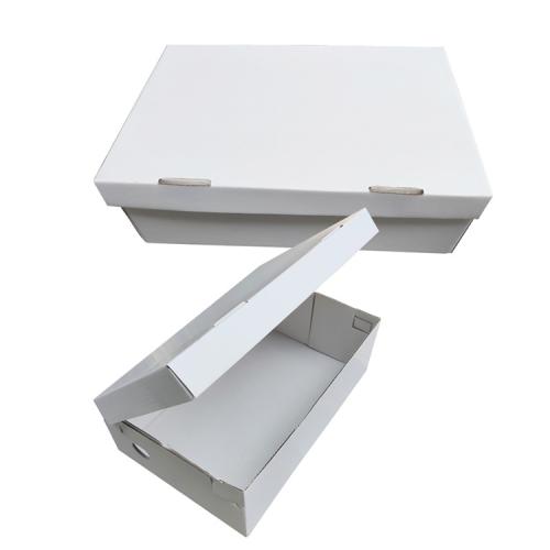 High Quality Kraft Paper Board Box Folding Flip Shoe Packaging Box With Custom Own Logo