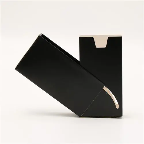Boîtes en carton personnalisées de luxe avec design créatif et tiroir escamotable noir pour emballage cadeau. Boîtes en carton personnalisées de luxe avec design créatif et tiroir escamotable noir pour emballage cadeau.
