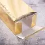 custom logo personalized cardboard shinning design rose gold paper box