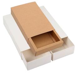 High Quality custom logo easy shipping  eco-friendly portable recycled  drawer box  kraft paper packaging  box