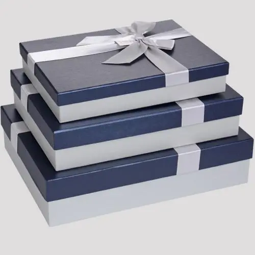 High Quality Low Price Custom Logo Luxury Rectangular Paper Box Set T-shirt Packaging Box With Ribbon Ties High Quality Low Price Custom Logo Luxury Rectangular Paper Box Set T-shirt Packaging Box With Ribbon Ties
