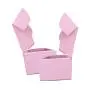 Pink Collapsible Makeup Gift Packaging Boxes Cosmetics Folding Paper Box with Your Own Logo