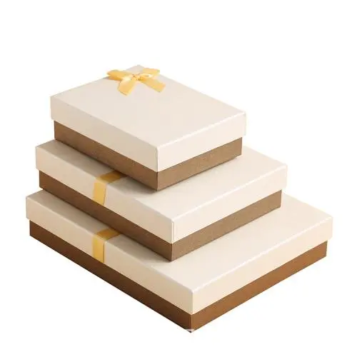 Boîte cadeau luxe personnalisée, belle, à prix réduit, avec logo et ruban. Boîte cadeau luxe personnalisée, belle, à prix réduit, avec logo et ruban.