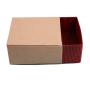 High Quality reasonable  recycled  drawer box white brown kraft paper packaging  box with custom logo