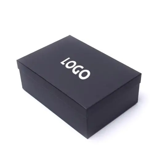Herstellung von Fabrikalternativen, verschiedene Farben, hochwertige Schuhkartonverpackung mit individuellem bedrucktem Logo.