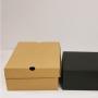 Wholesale Simple Recyclable High Quality Kraft Paper Shoe Packaging Boxes With Custom Design Logo